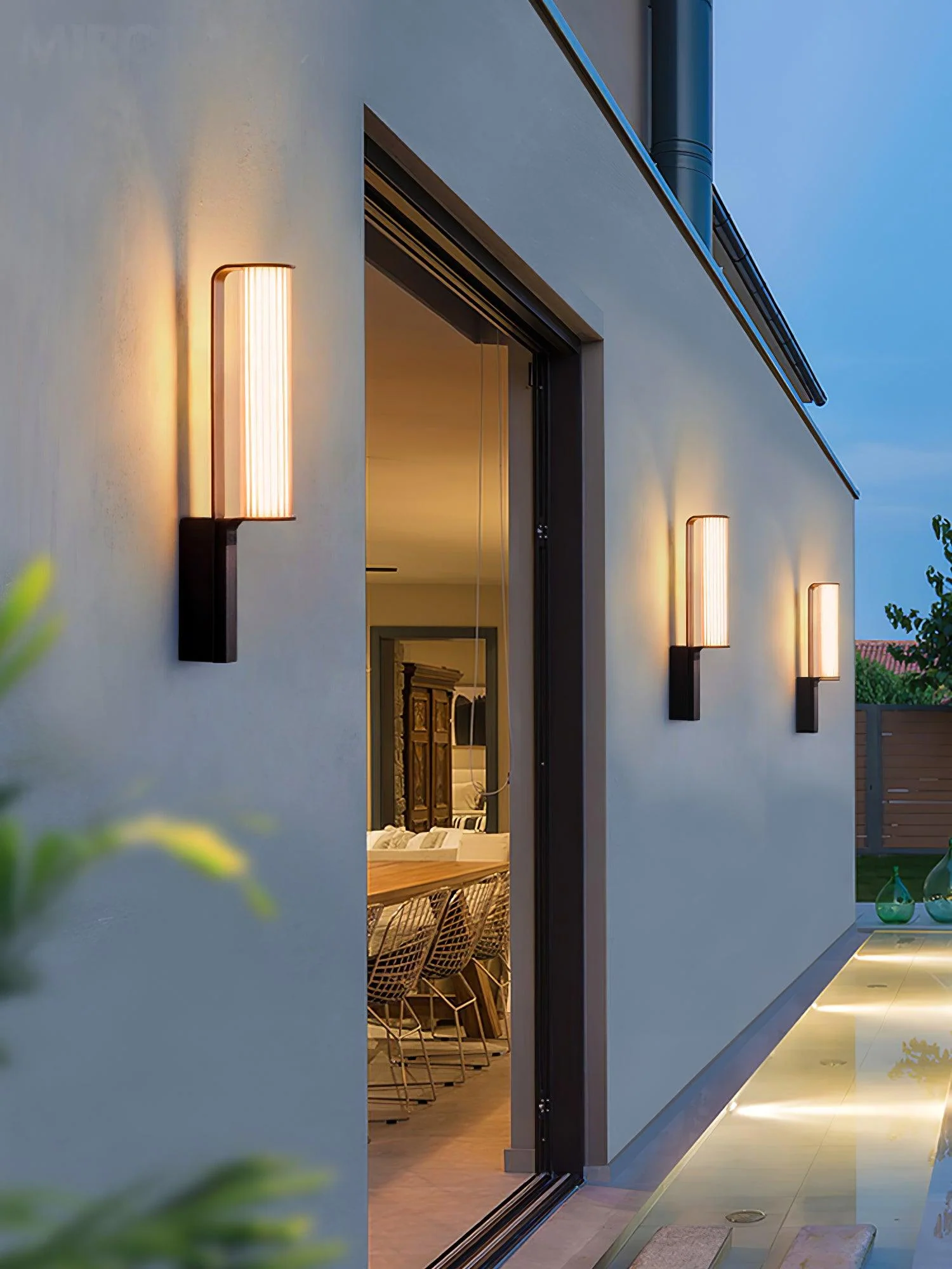 Utalionis Unique Arc LED Sconce Outdoor Lighting - Image 28