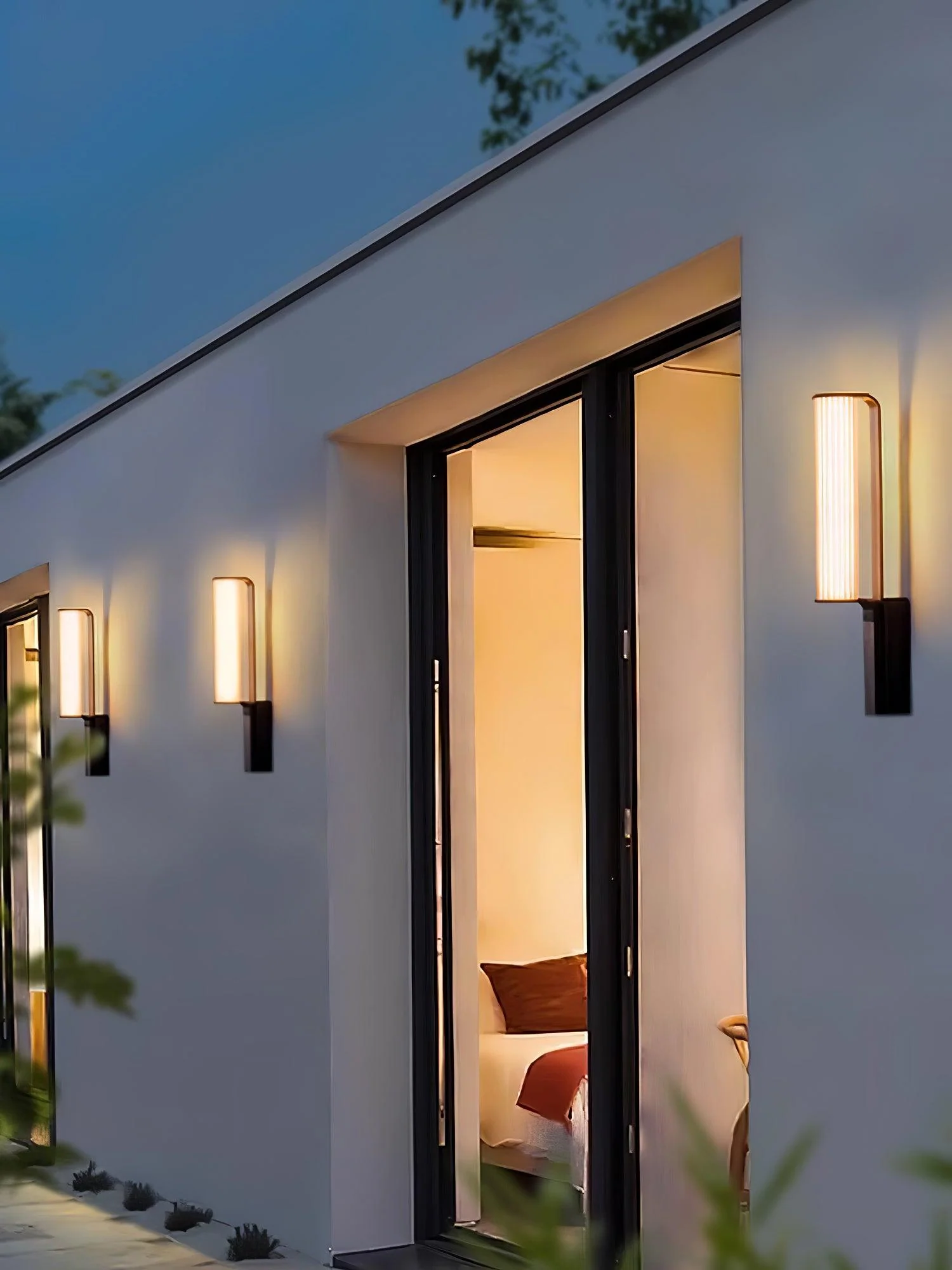 Utalionis Unique Arc LED Sconce Outdoor Lighting - Image 30