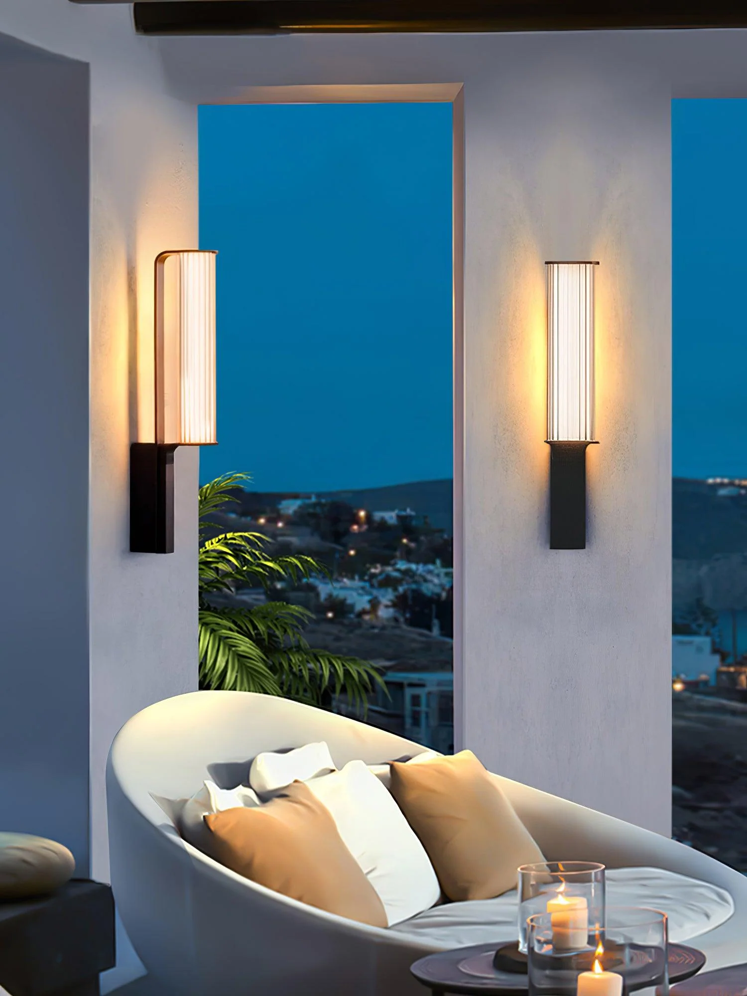 Utalionis Unique Arc LED Sconce Outdoor Lighting - Image 5
