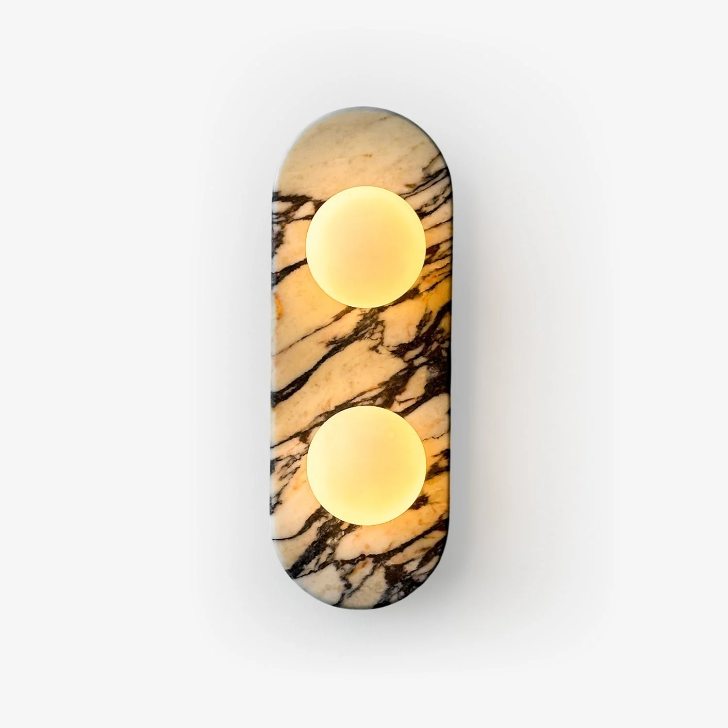 Utheisra Elegance Unique Glass Marble Wall Lamp