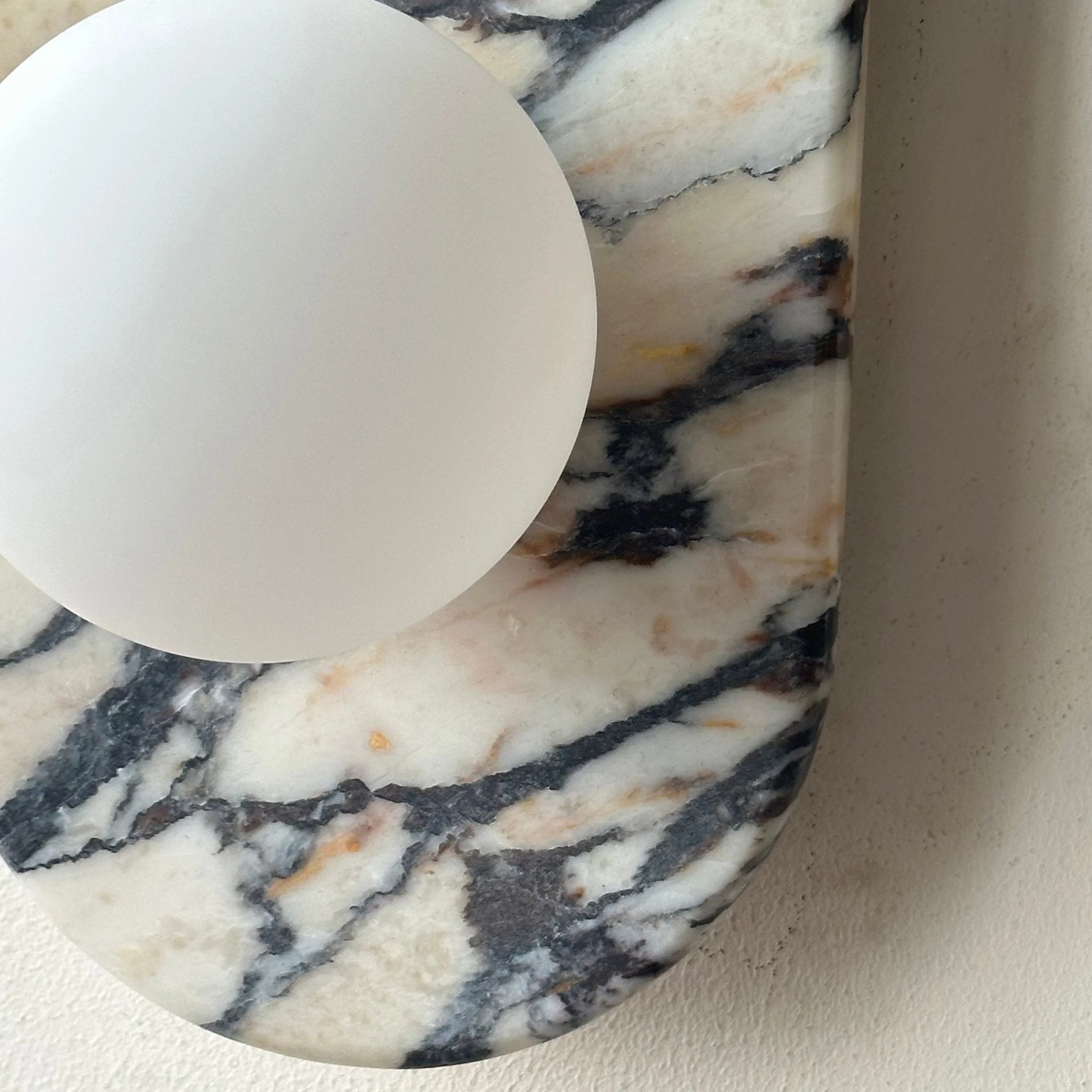 Utheisra Elegance Unique Glass Marble Wall Lamp - Image 5