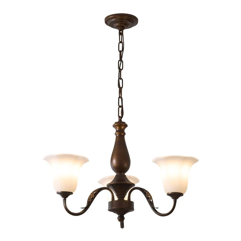 Uveleth Traditional Elegance Glass Chandelier - Image 13