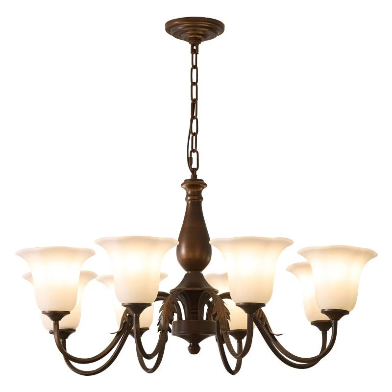 Uveleth Traditional Elegance Glass Chandelier - Image 27