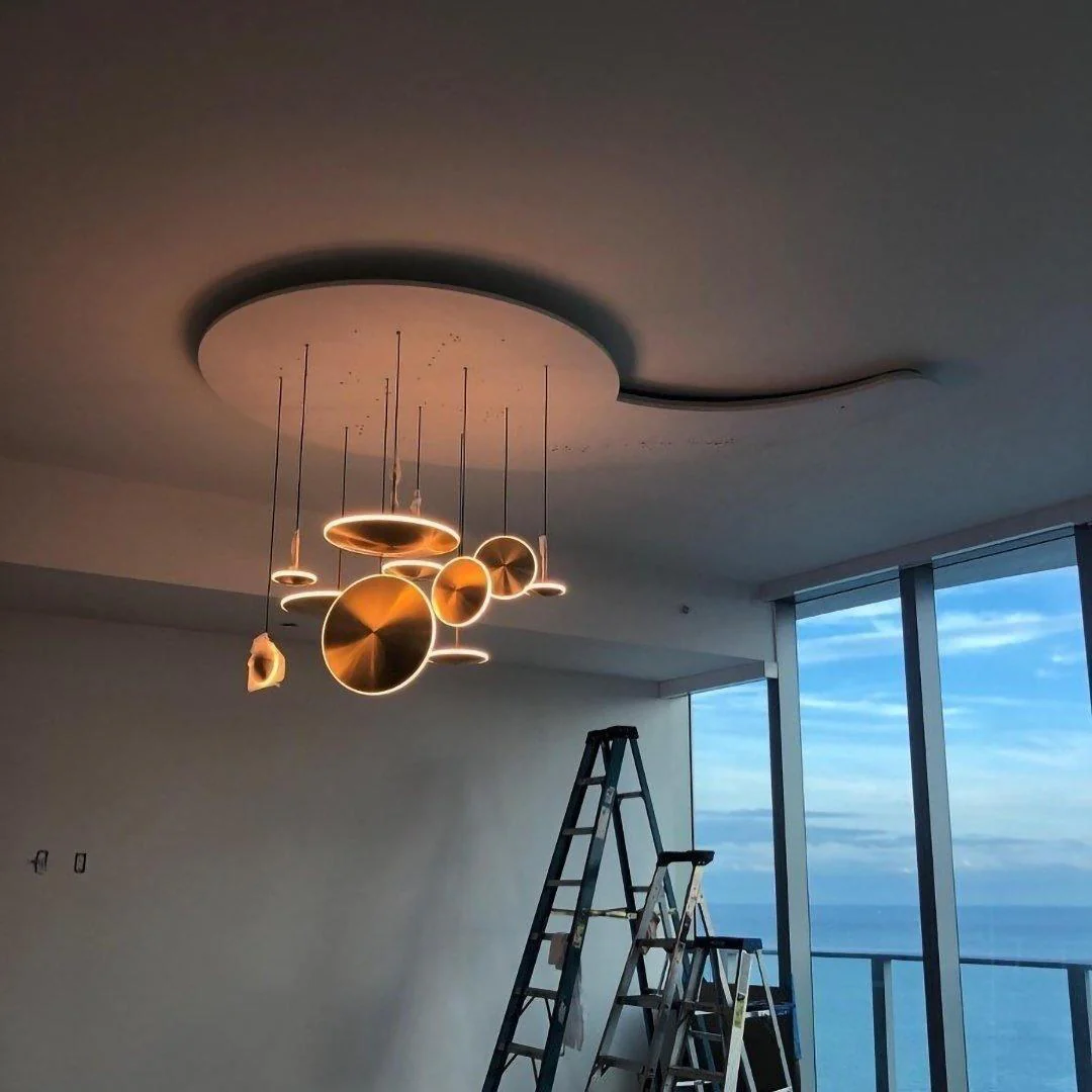 Uvenisra Modern Minimalist Dish Pendant Light - Image 21
