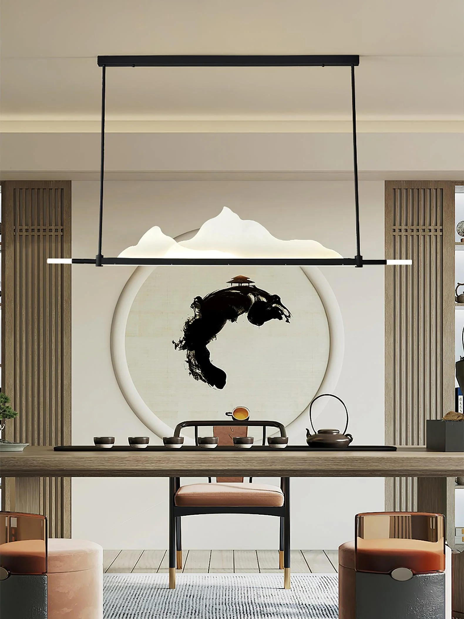 Uvineth Elegance Mountains Pendant Light - Image 13
