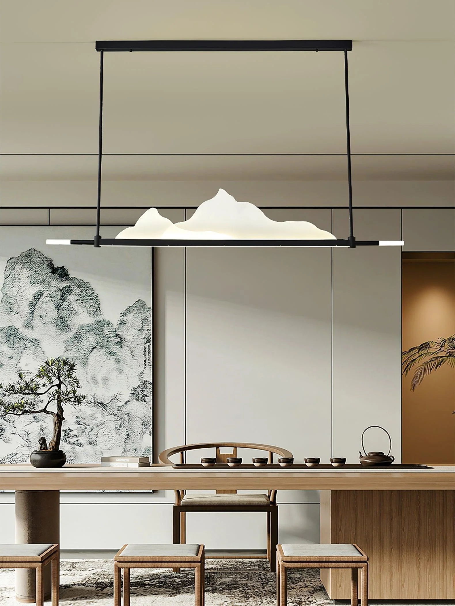 Uvineth Elegance Mountains Pendant Light - Image 17