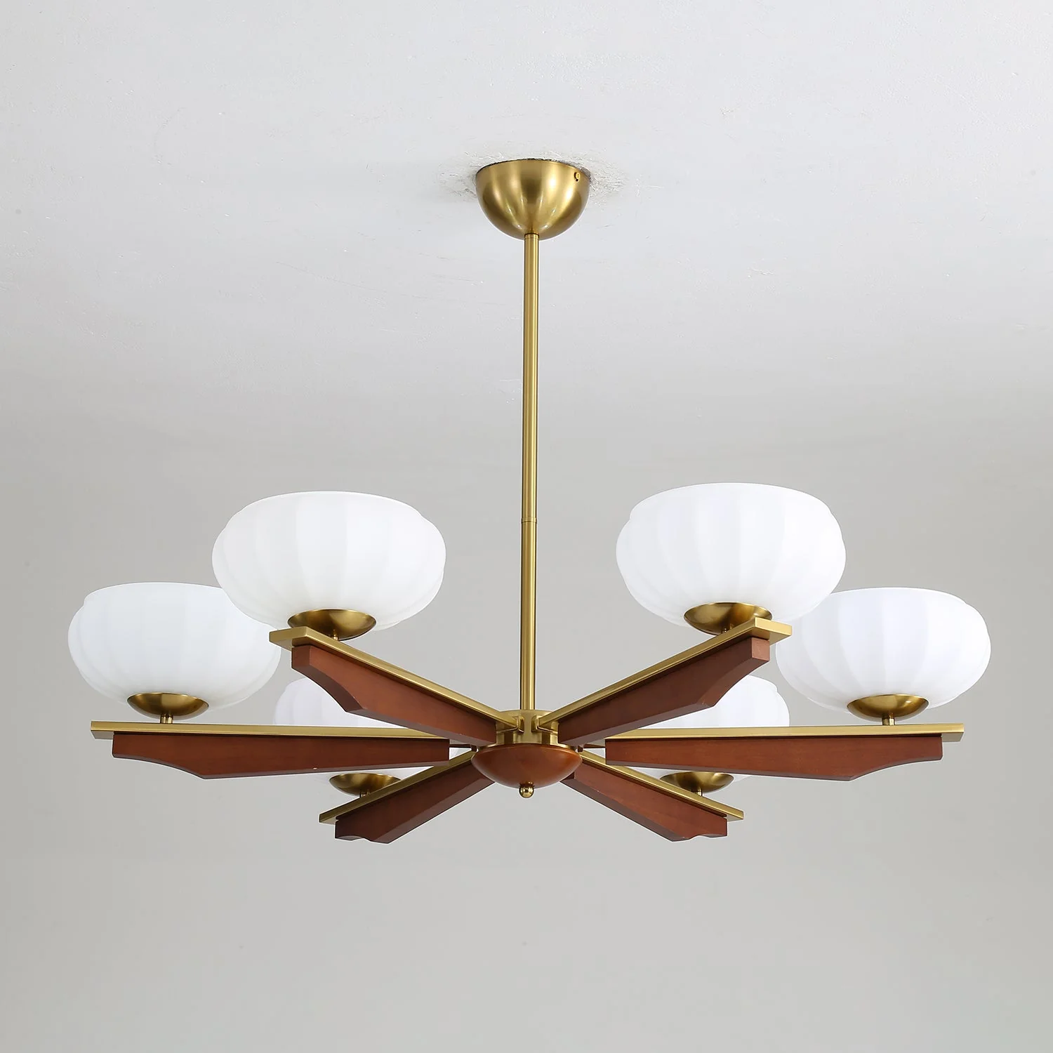 Uzoror Traditional Elegance Vintage Wood Chandelier - Image 28