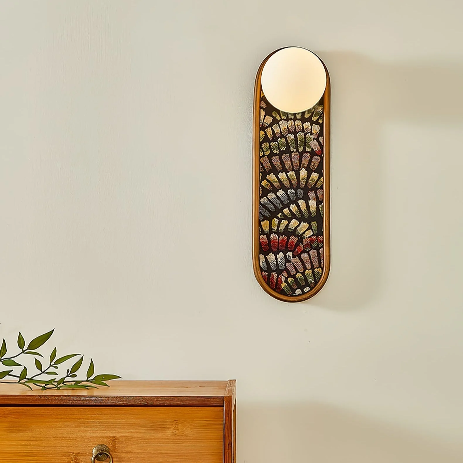 Uzorus Premium Nordic Art Fabric Wall Light - Image 15