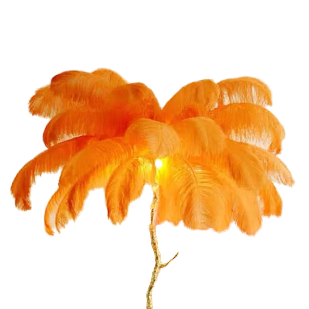 O'Moore Nordic Luxury Unique Ostrich Feather Floor Lamp/Table Lamp - Image 20