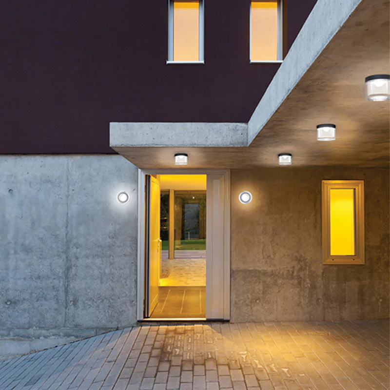 Valentina Modern /Acrylic Outdoor Wall Lamp - Image 4