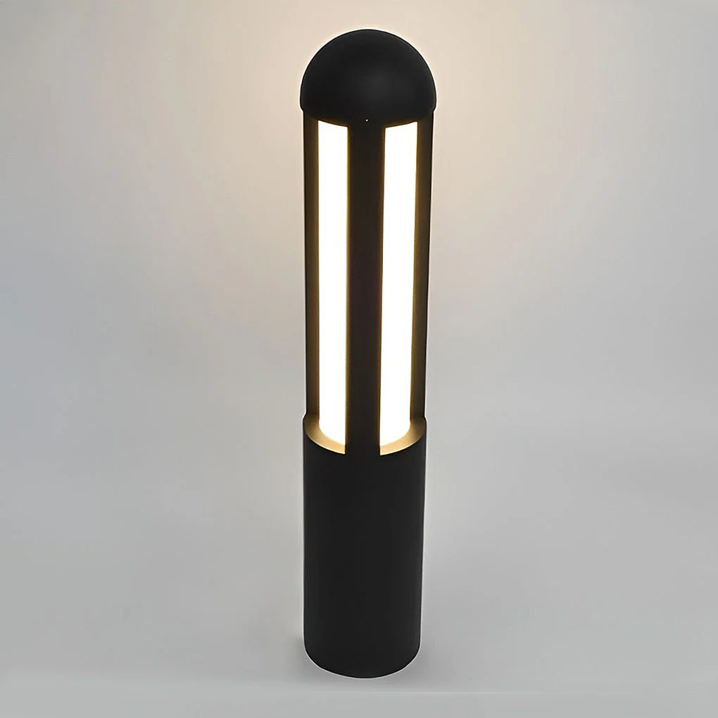 Vanc Modern LED Cylindrical OutdoorPathway Lights - Image 5
