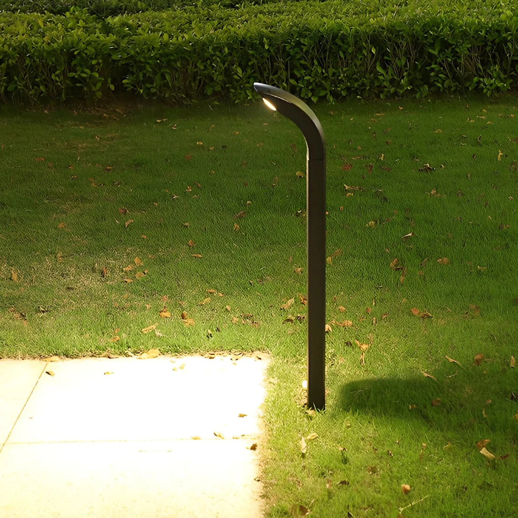 Vance Curved Head LED Outdoor Pathway Lights - Image 10