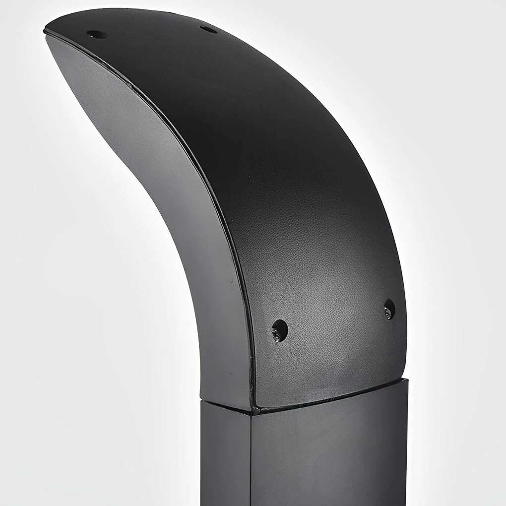 Vance Curved Head LED Outdoor Pathway Lights - Image 3