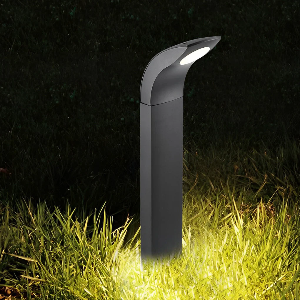 Vance Curved Head LED Outdoor Pathway Lights - Image 5