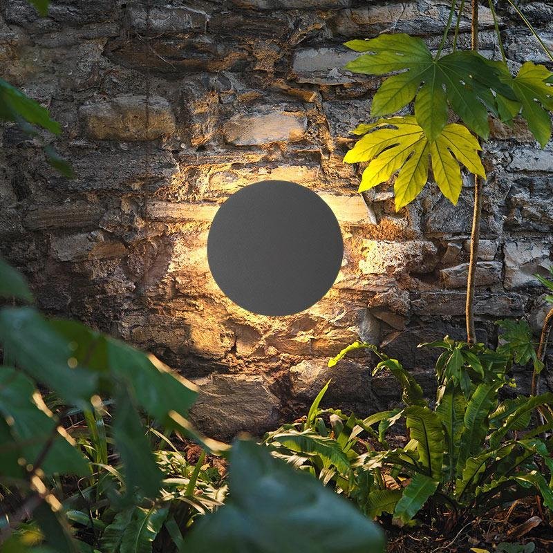 Vanessa Square Flat Modern Outdoor Wall Lights