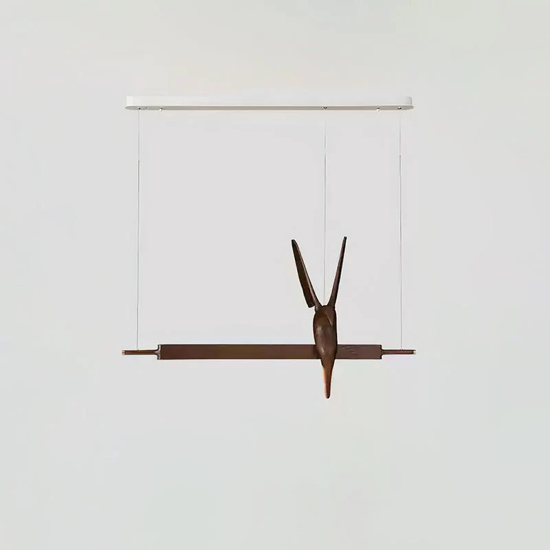 Varinisra Sculptural Oak Pendant Light - Image 17
