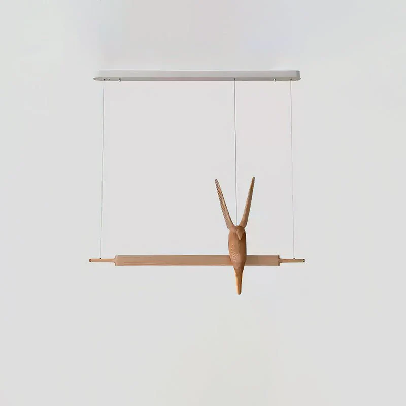 Varinisra Sculptural Oak Pendant Light - Image 18