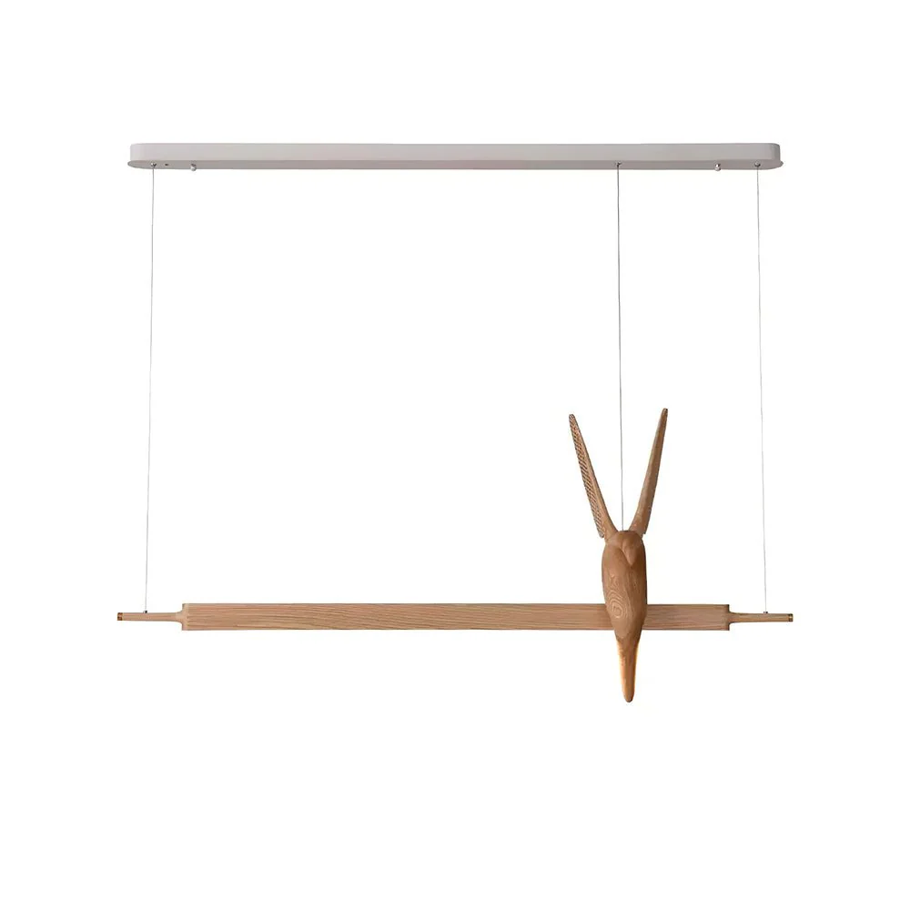 Varinisra Sculptural Oak Pendant Light - Image 20