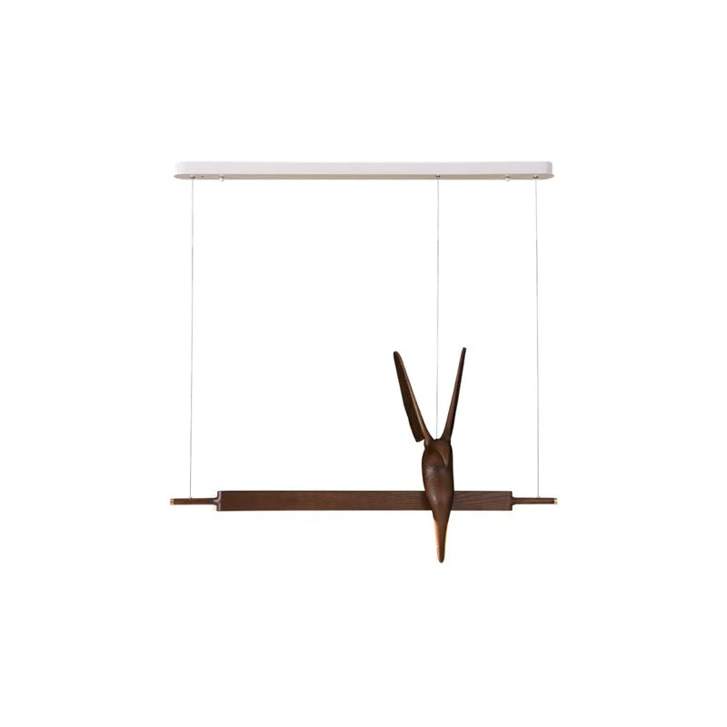 Varinisra Sculptural Oak Pendant Light - Image 22