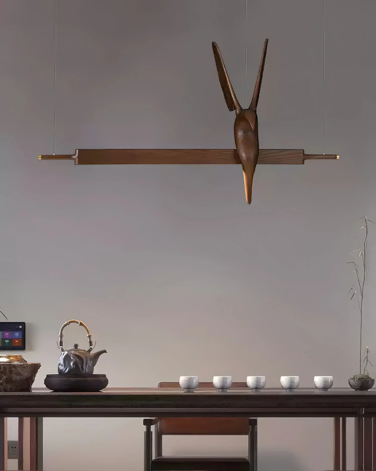 Varinisra Sculptural Oak Pendant Light - Image 28