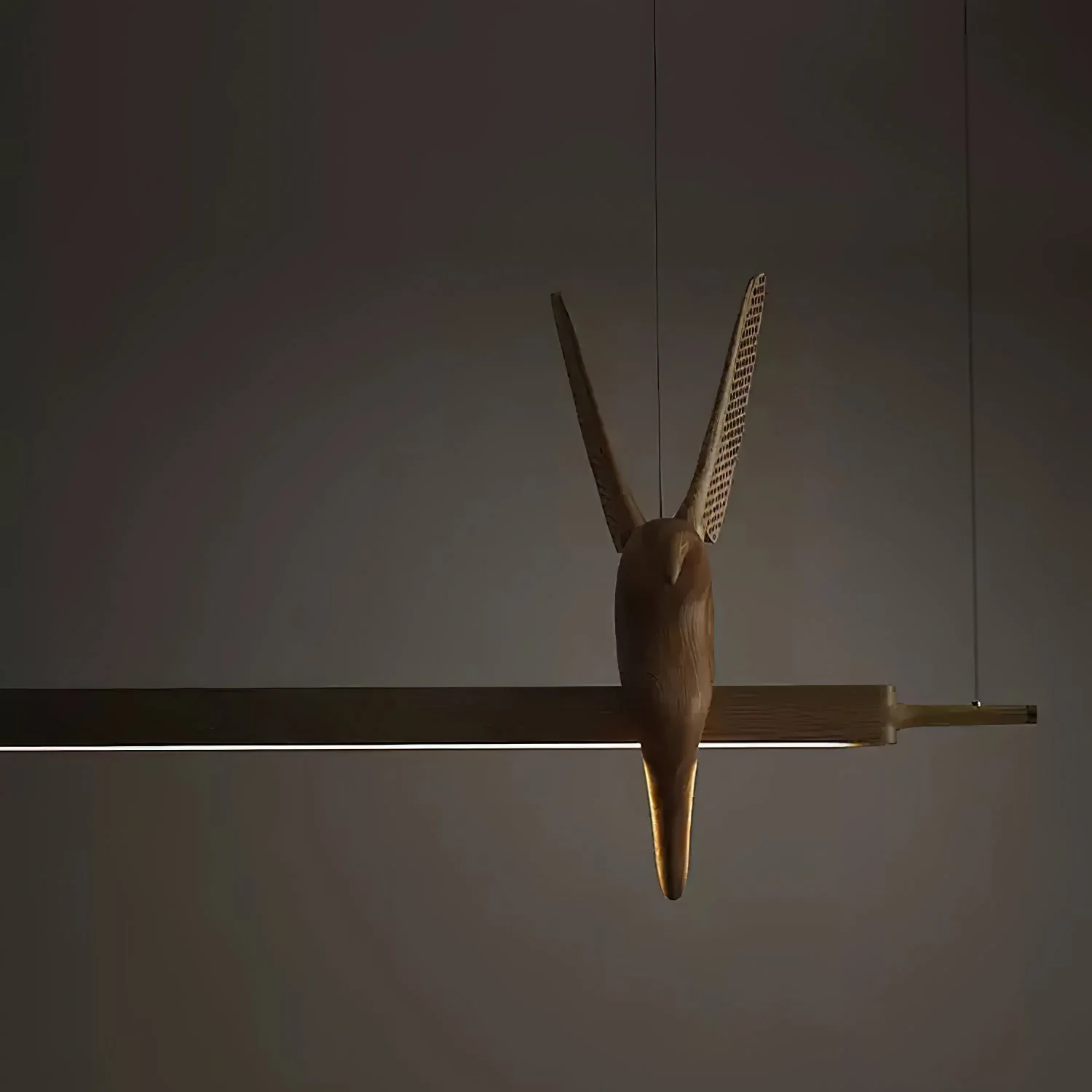 Varinisra Sculptural Oak Pendant Light - Image 5