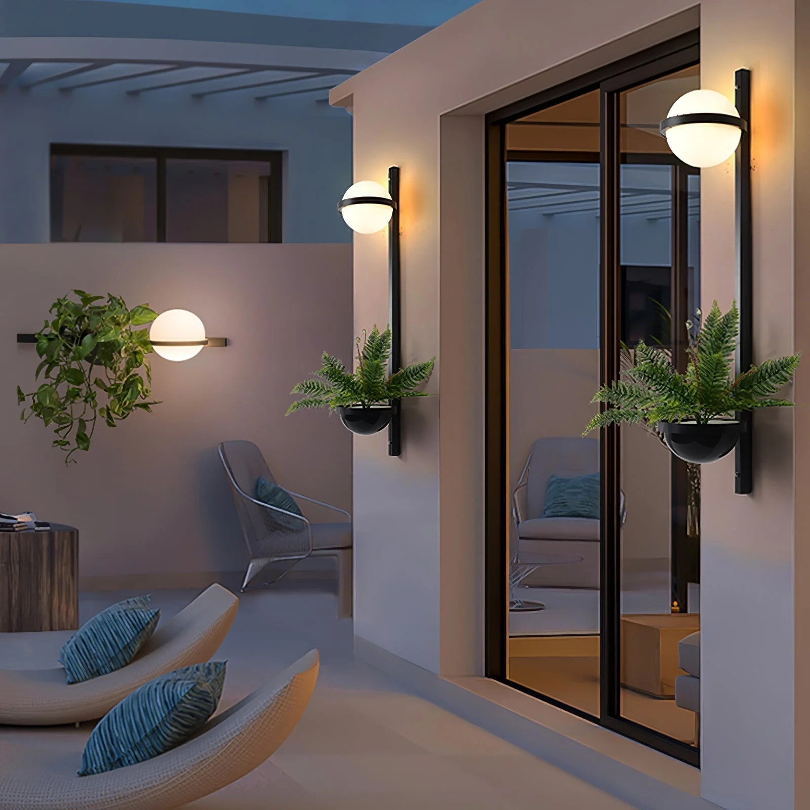 Vasila Modern Minimalist Indoor Outdoor Wall Light - Image 16