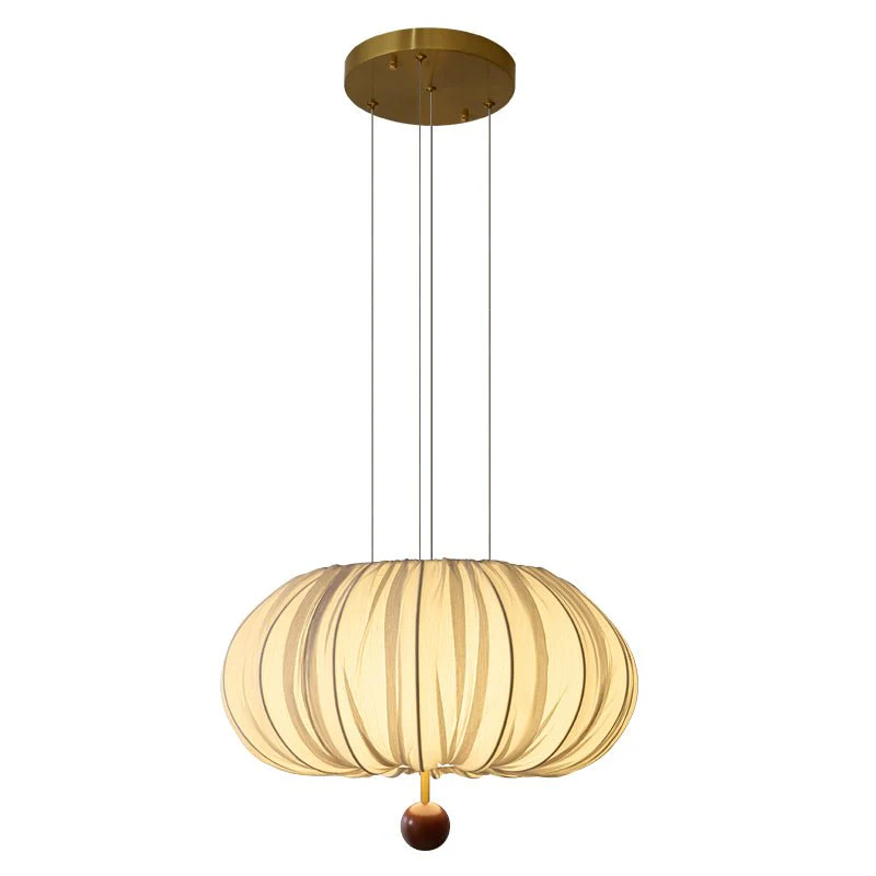 Vasilen Premium Nordic Art Balloon Wood Fabric Ceiling Light - Image 15