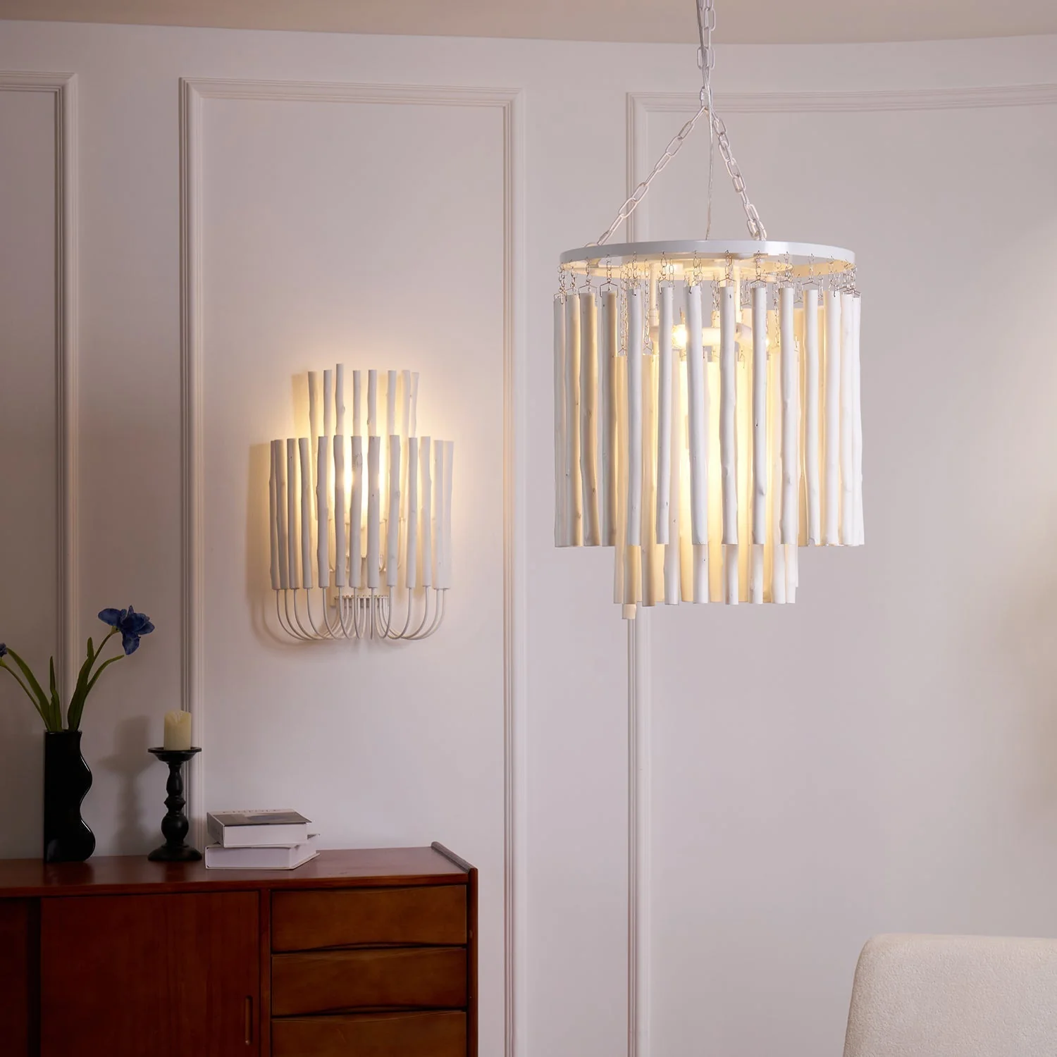 Vasilora Individual Creativity Art Wood Wall Lamp - Image 40