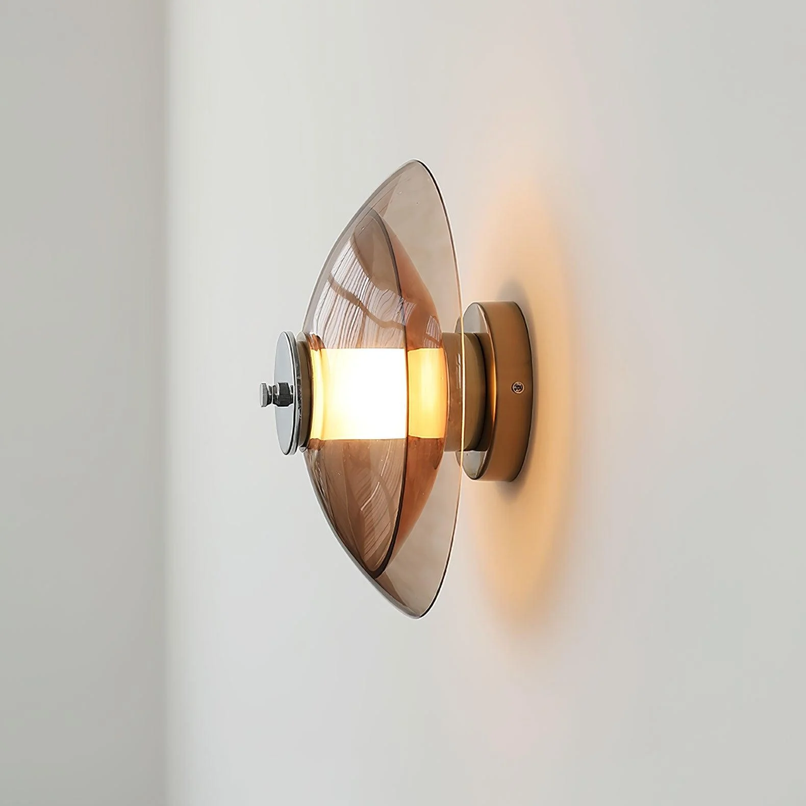 Vasolir Flying Saucer Chrome Wall Light - Image 10