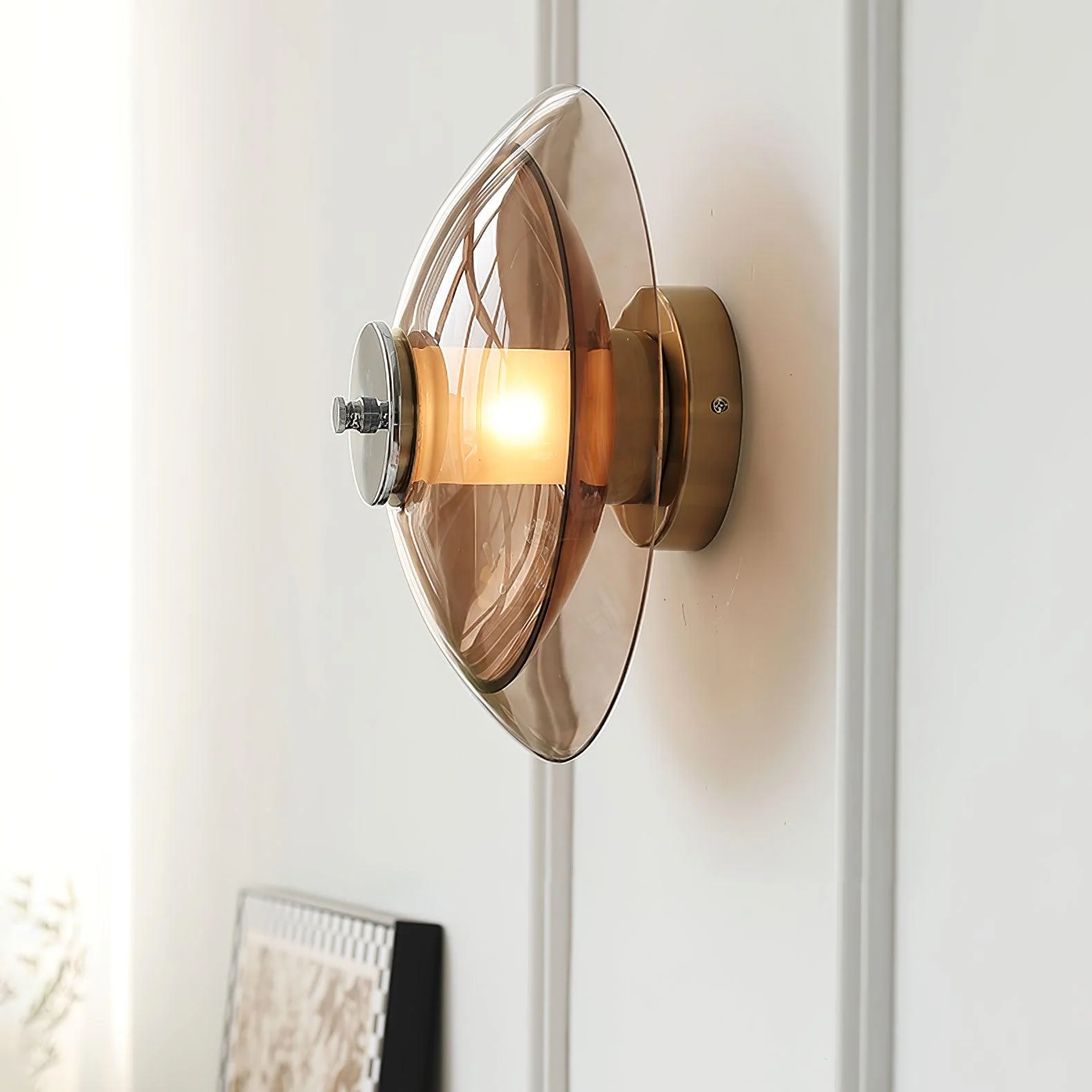 Vasolir Flying Saucer Chrome Wall Light - Image 14
