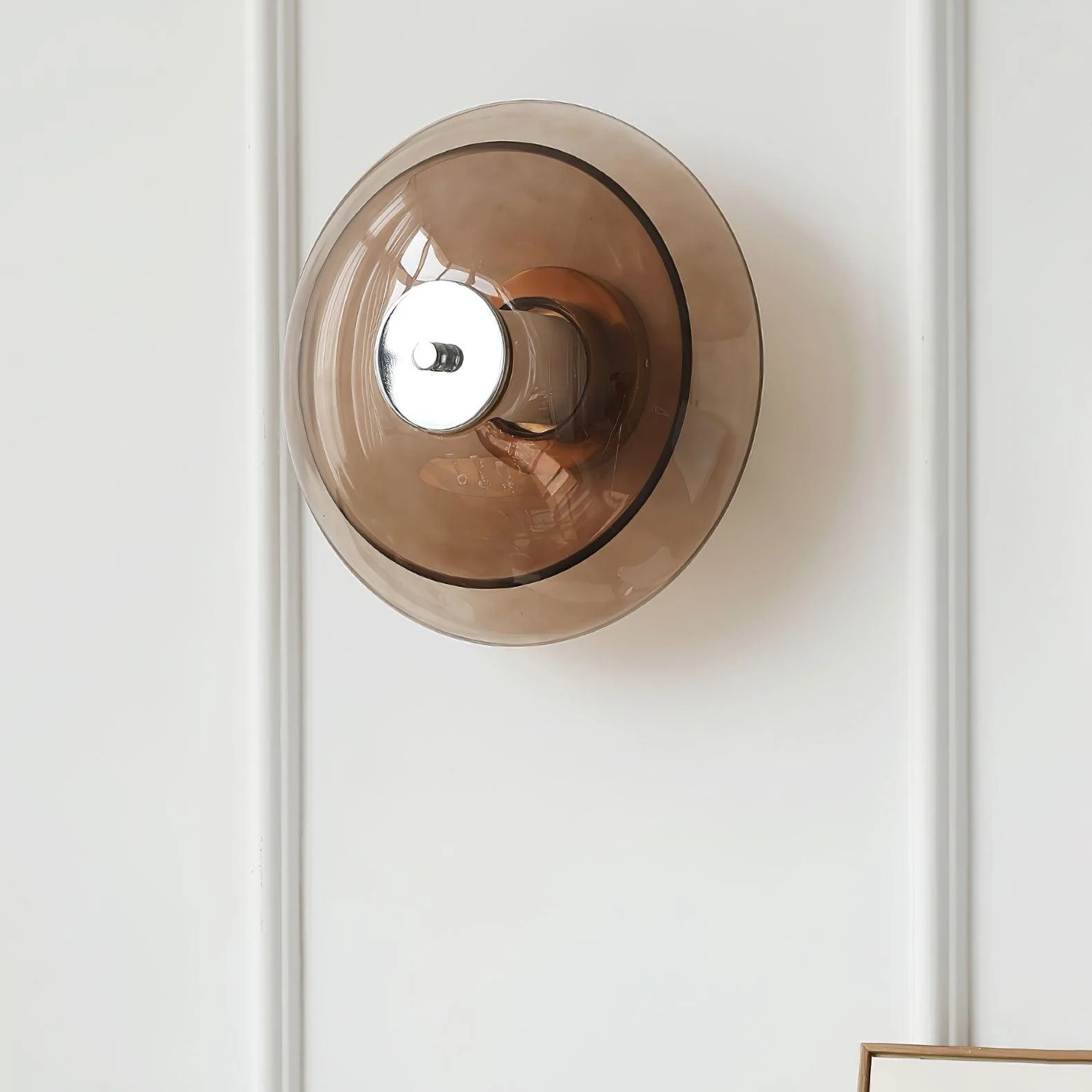 Vasolir Flying Saucer Chrome Wall Light - Image 24