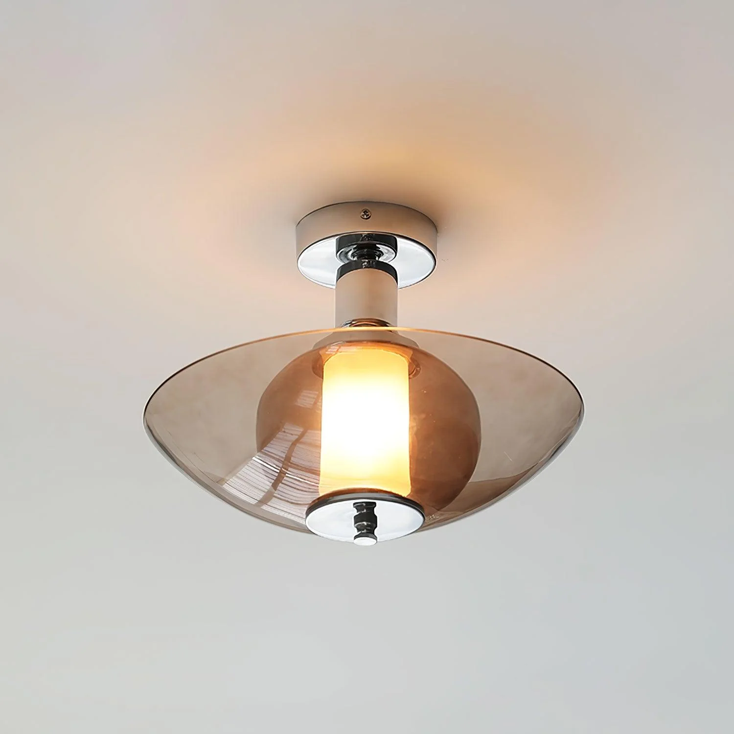 Vasolir Flying Saucer Chrome Wall Light - Image 3