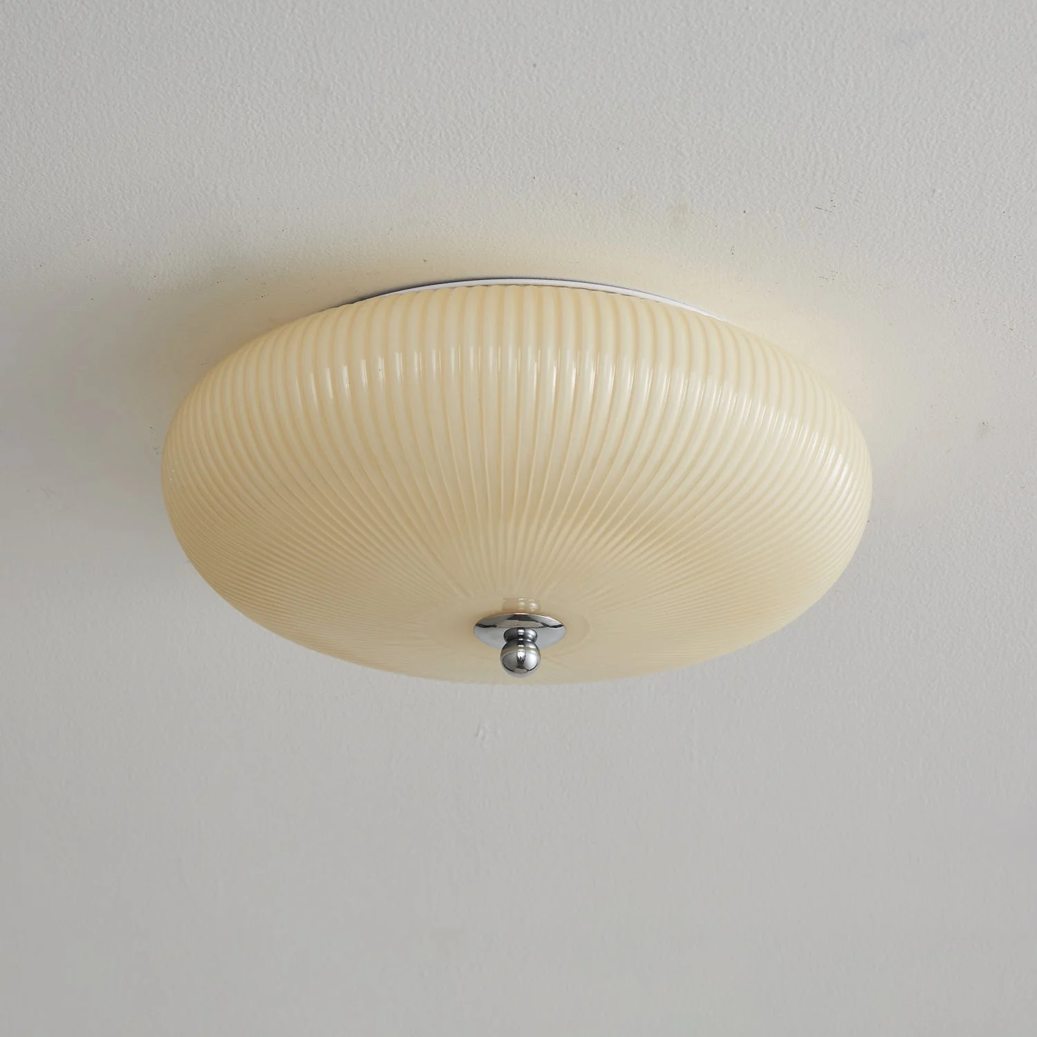 Vatalel Nordic Art Ivory Ripple Glass Ceiling Light - Image 6
