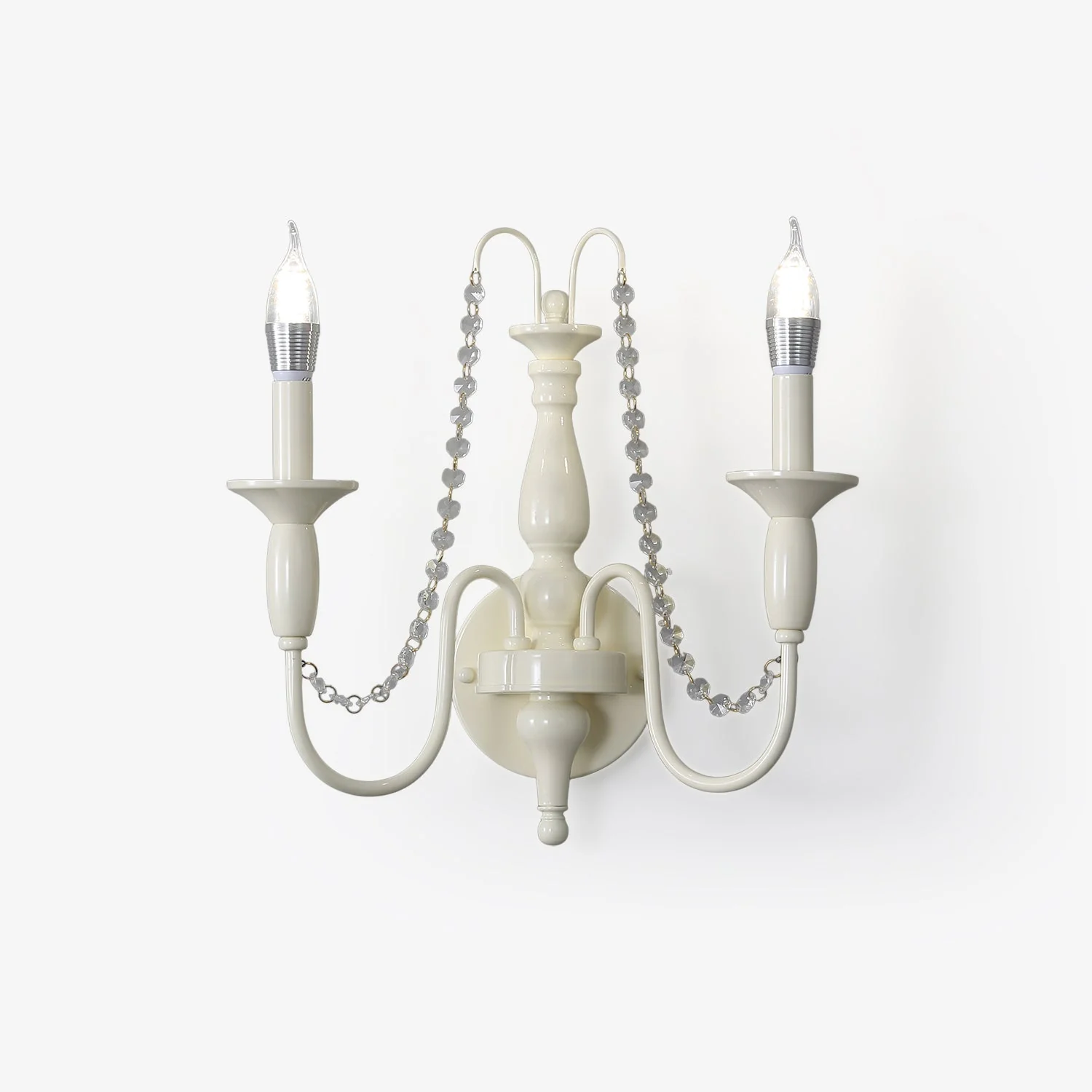 Vatalisra Vintage Industrial Glass Wall Lamp