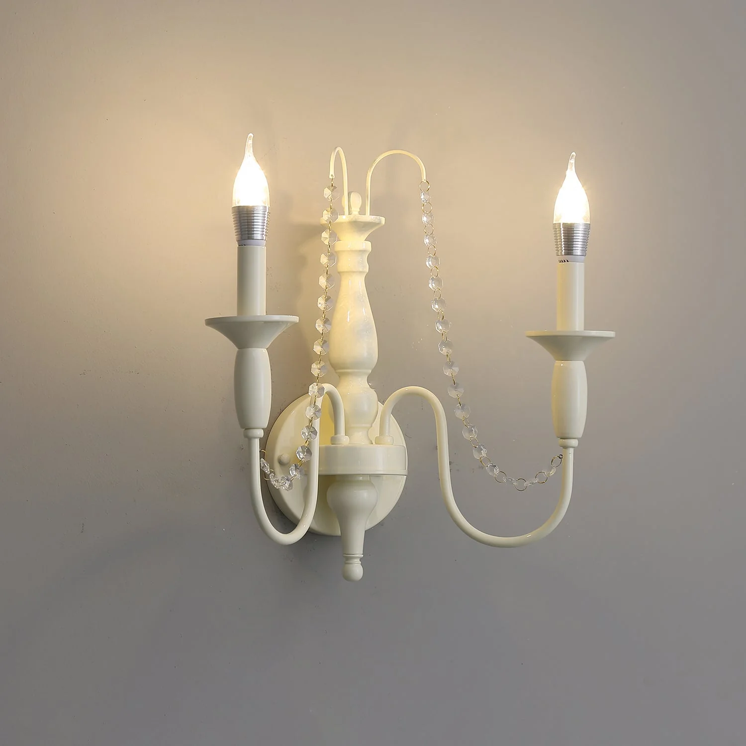 Vatalisra Vintage Industrial Glass Wall Lamp - Image 3
