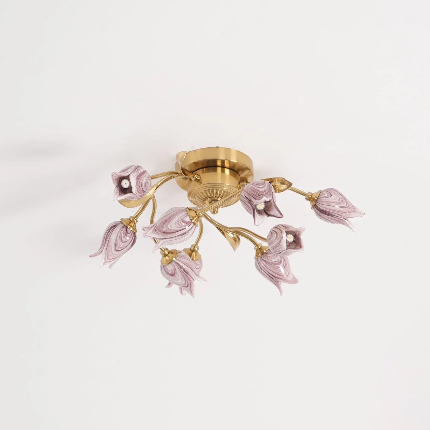 Vathaos Tulip Serenade Glass Ceiling Lamp - Image 32