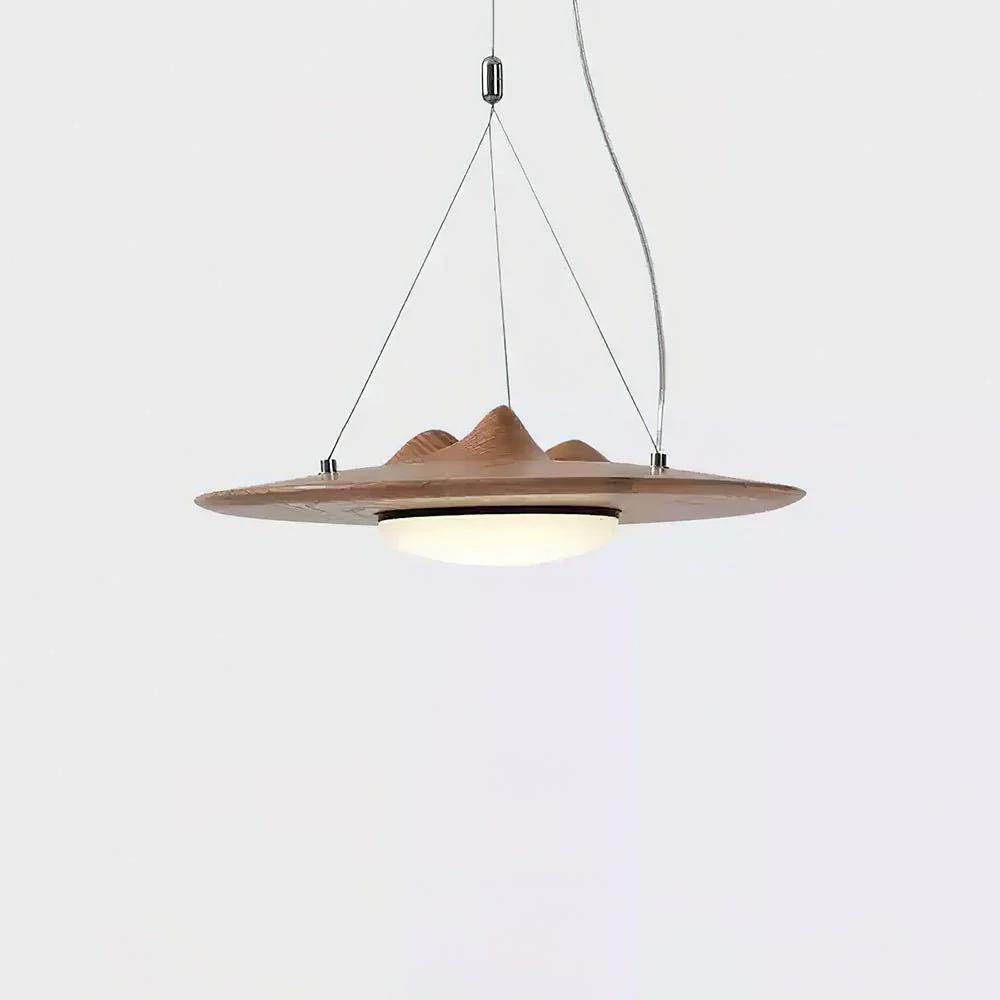 Vathea Premium Nordic Art Wood Pendant Lamp - Image 2