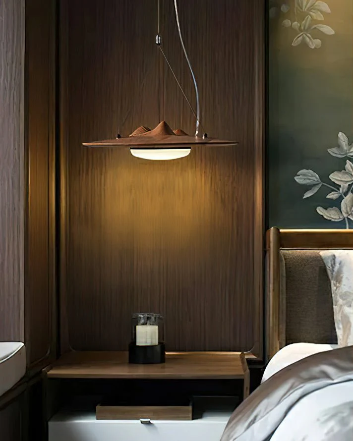 Vathea Premium Nordic Art Wood Pendant Lamp - Image 8