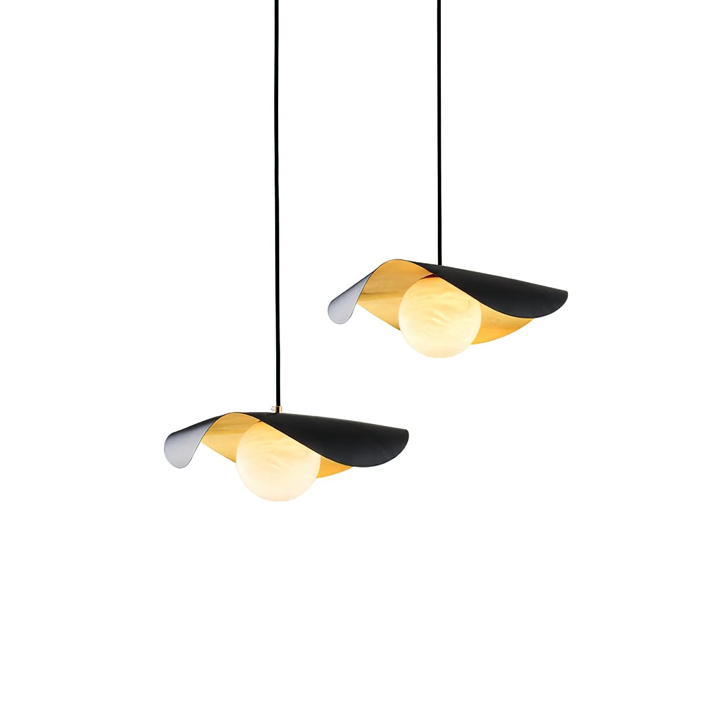 Vatoz Modern Black  Alabaster Pendant Light - Image 17