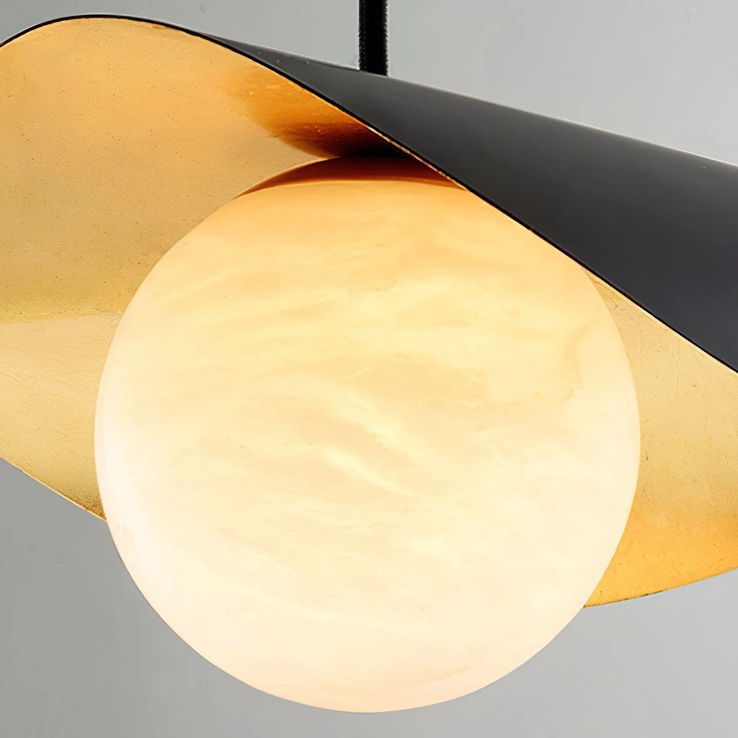 Vatoz Modern Black  Alabaster Pendant Light - Image 22