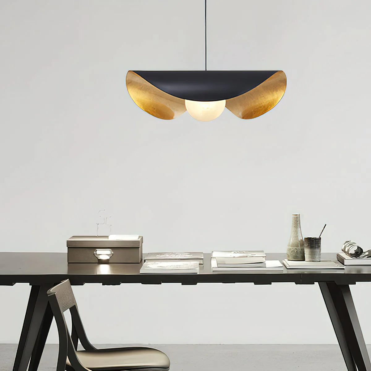 Vatoz Modern Black  Alabaster Pendant Light - Image 8