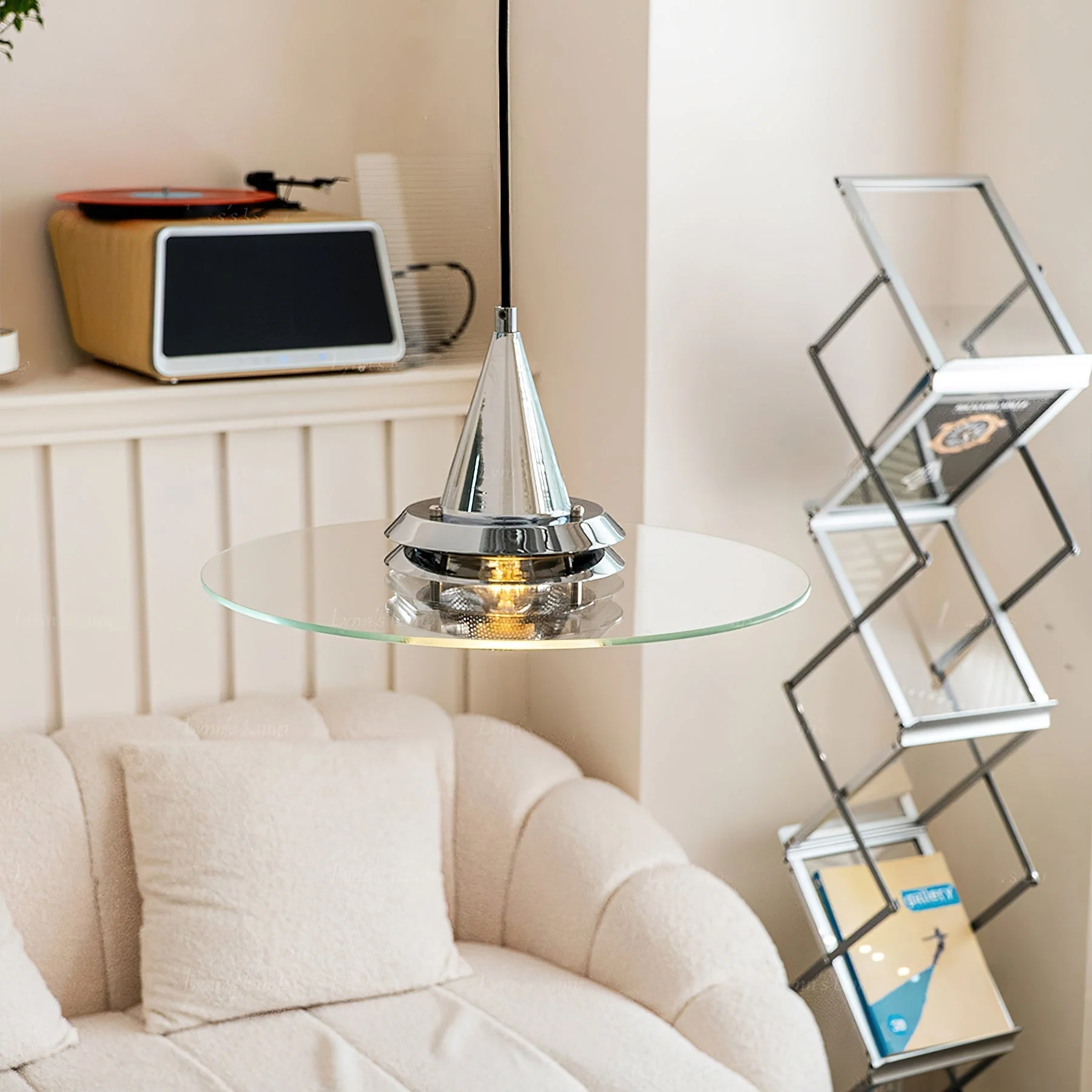 Vaughn Contemporary Glass Pendant Light - Image 14