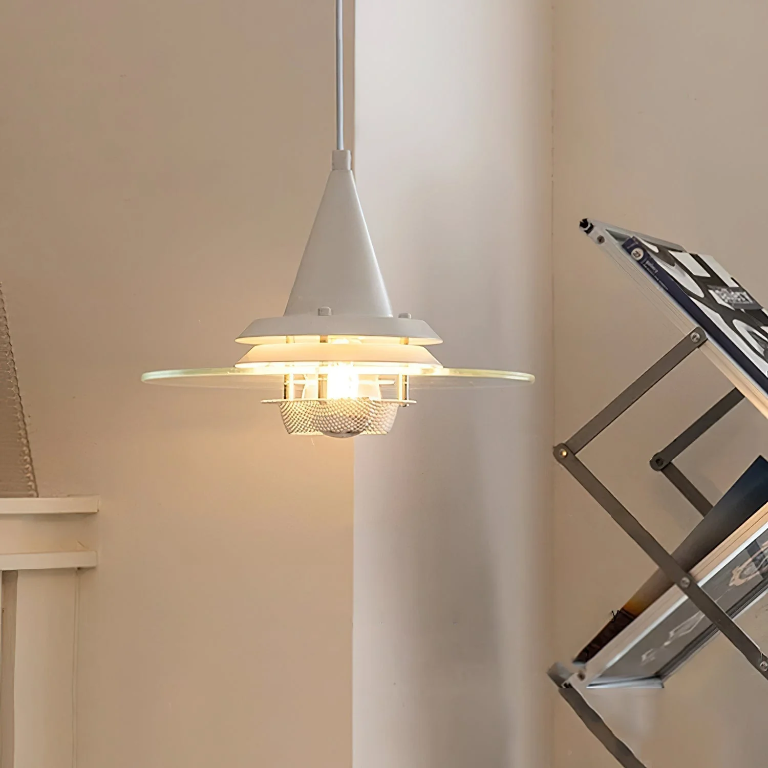 Vaughn Contemporary Glass Pendant Light - Image 15