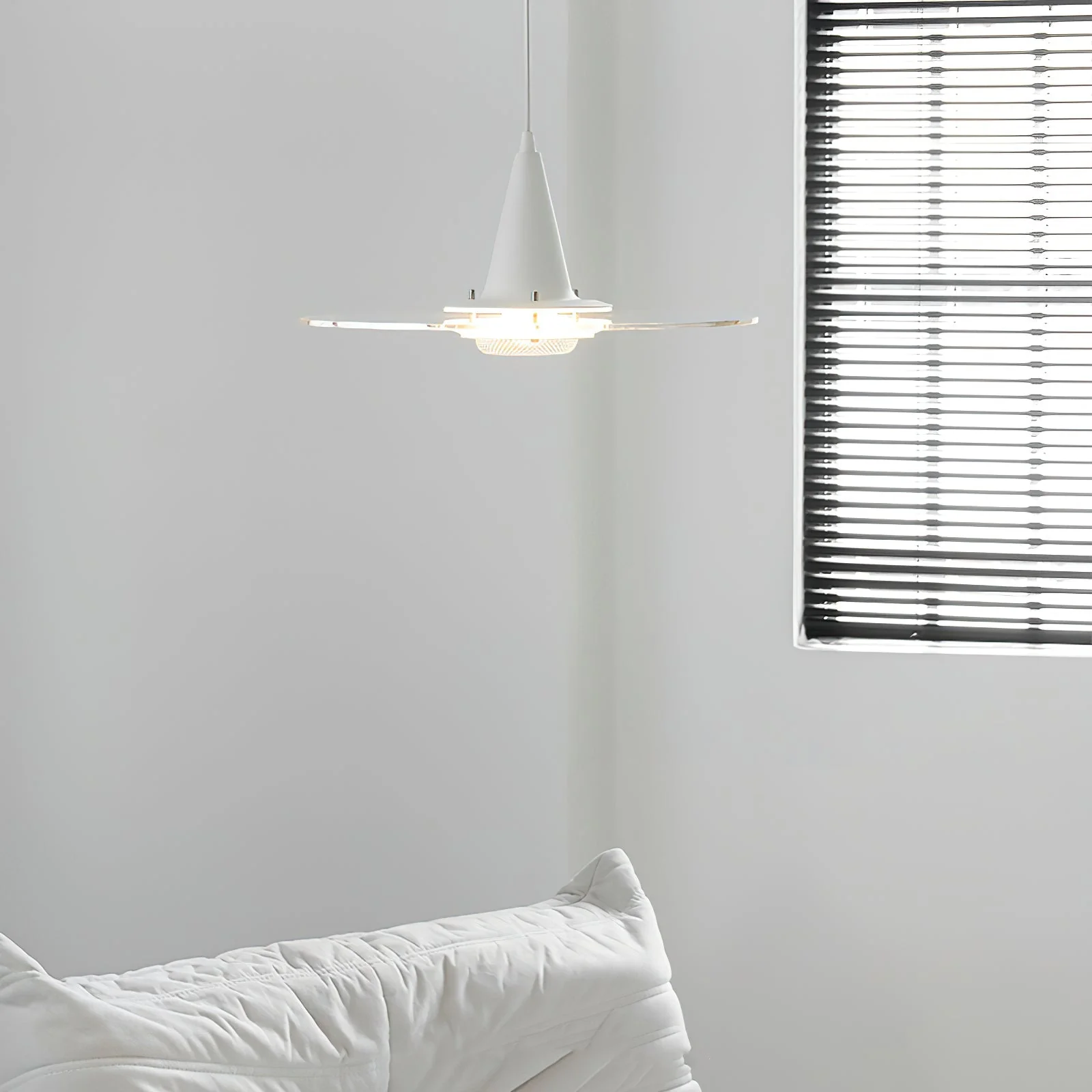 Vaughn Contemporary Glass Pendant Light - Image 6