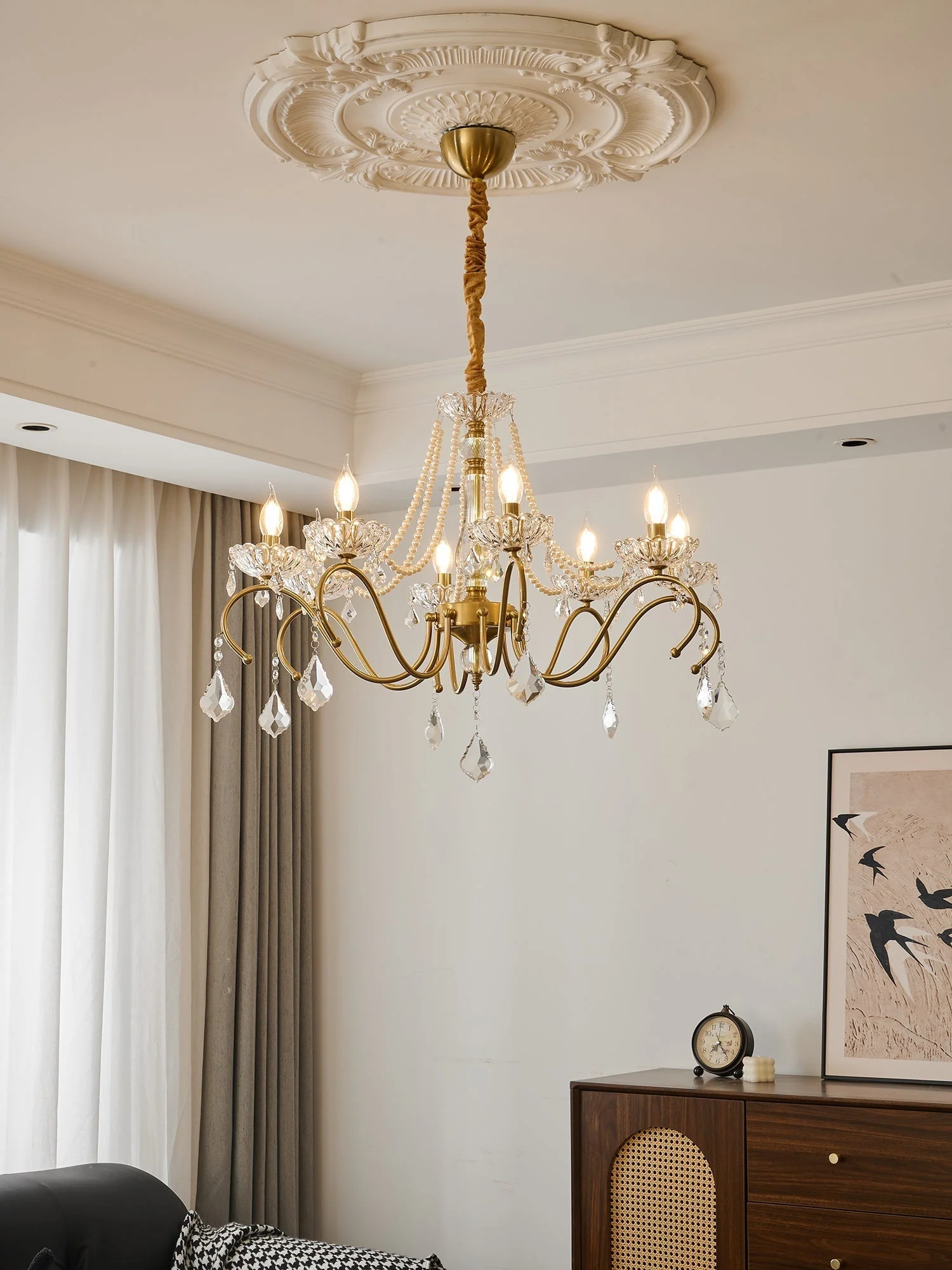 Vavenus Postmodern Luxury Art Crystal Chandelier - Image 10