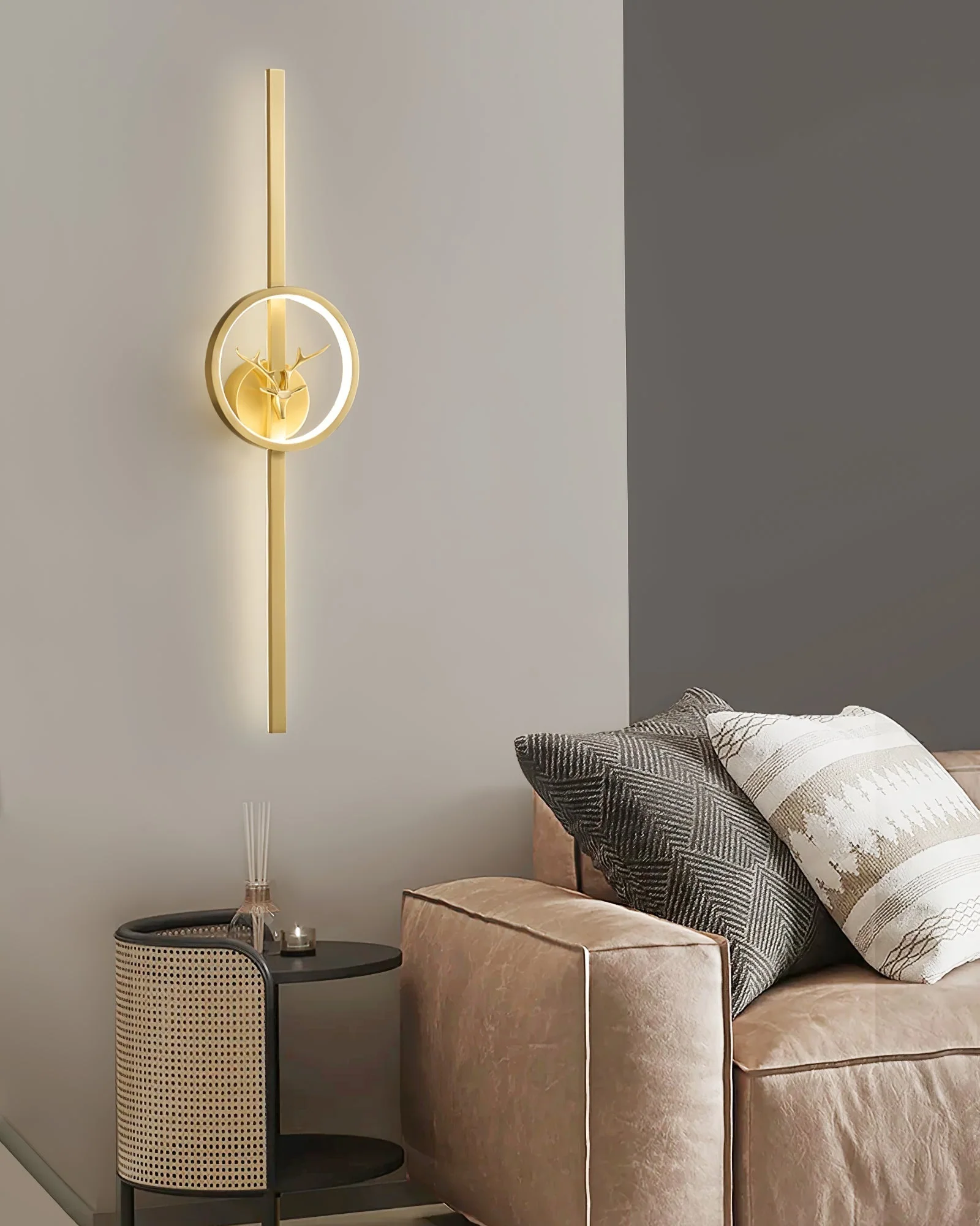 Vavinisra Classic Deer Brass Wall Lamp - Image 43