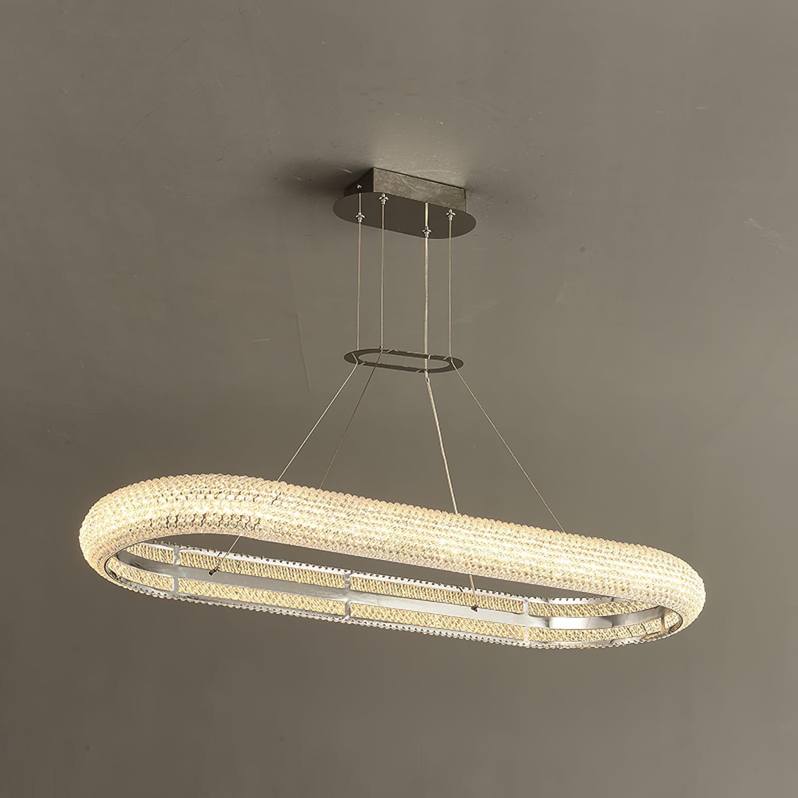 Vazorora Modern Minimalist Ring Crystal Chandelier - Image 14