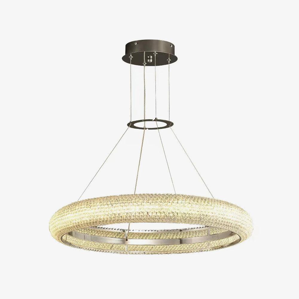 Vazorora Modern Minimalist Ring Crystal Chandelier - Image 17