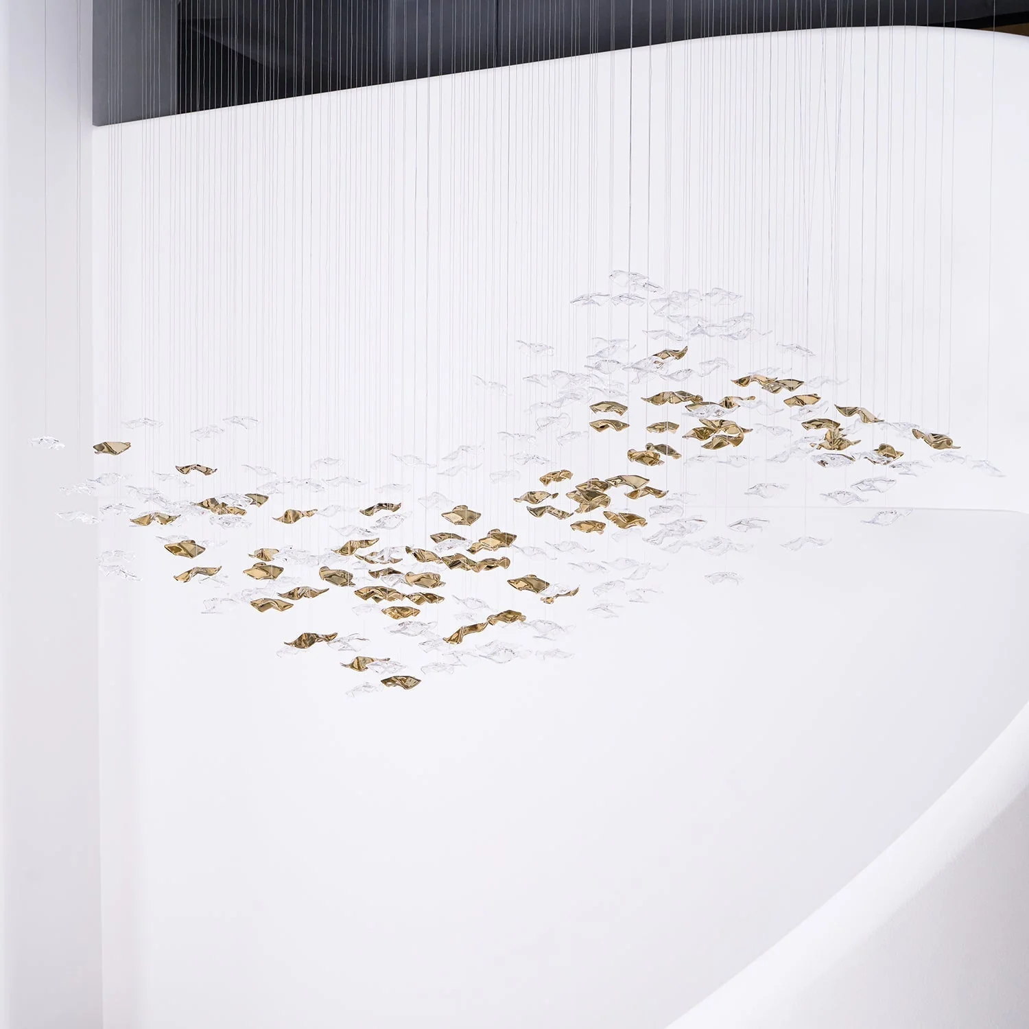Vecarisra Luxury Tidal Art Glass Pendants Lamp - Image 15