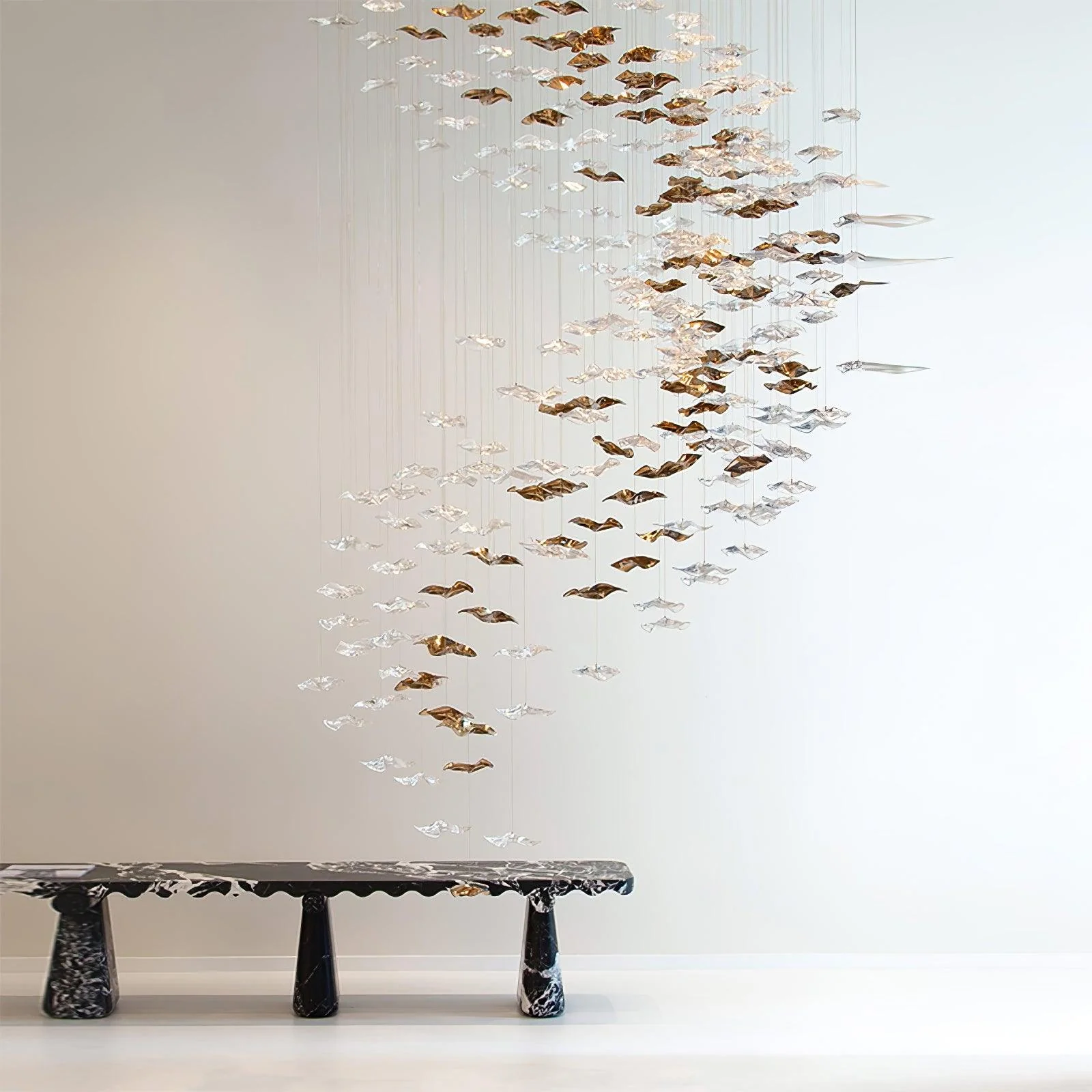 Vecarisra Luxury Tidal Art Glass Pendants Lamp - Image 16